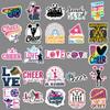 50 Cheerleading Gymnastik Graffiti Sport Dekorative Wasserbecher Koffer Notizbuch Graffiti-Sticker