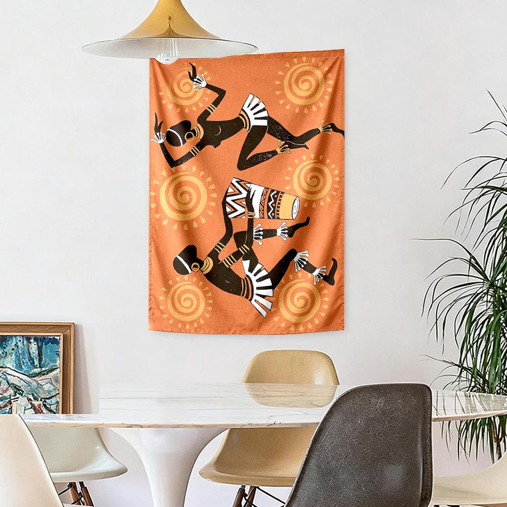 Afrikanischer Stil Wanddekoration Wandteppich Kunst Für Haustier-Gedenken Geburtstag Hochzeitsparty Hintergrund Familiengeschenk