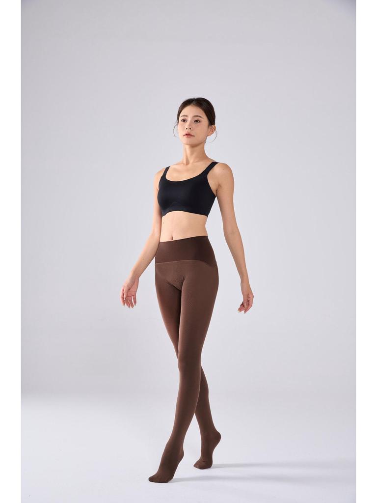 6509K 360-Degree Seamless Unisex Pantyhose for Bare-Leg Look