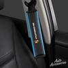 For Porsche MO82Pcs Car Seat Belt Shoulder Cover Safety Protector Pad Carbon Fibre For Porsche Cayenne Panamera Macan 911 Taycan Boxster Cayman