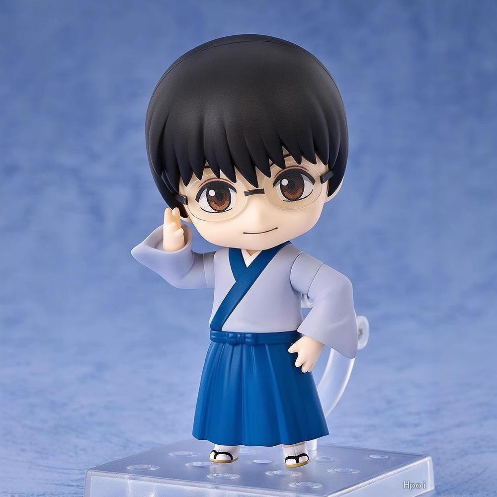 10cm Gintama Shimura Shinpachi Multiple Accessories Anime Figure Model Gk Statue Collection Desktop Decoration Ornament Toy Gift