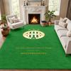 Ferencvarosi TC Carpet Door Mat for Living Room or Bedroom Protective Mat Under Chair Office Decoration Christmas Gift Birthday Present
