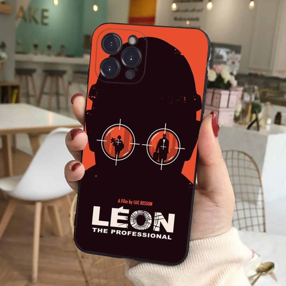 Leon The Professional Phone Case Silicone Soft for Iphone 16 15 14 13 12 11 Pro Mini XS MAX Plus X Cover