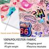 Stylish Graffiti Pattern Home Decor Tapestry, Wall Hanging, Decorative RV Wall Cloth.MGT0918496