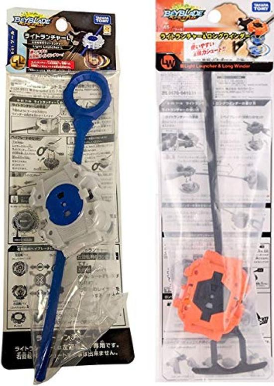 

Набор легкого пускового устройства Beyblade Burst Легкое пусковое устройство (Комплект из 2 предметов B-45 B-81)