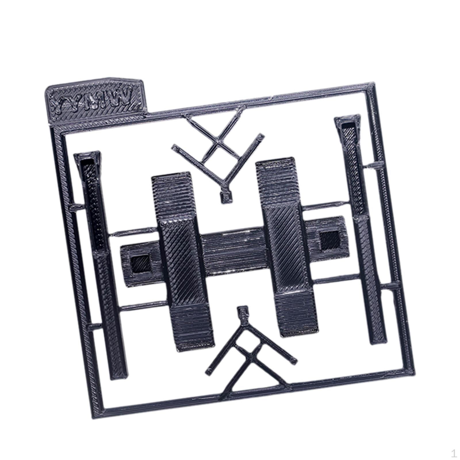 1: 64 Scale Two Post Lift Model DIY Simulation Photo Props Diecast Car Display Mini Miniature