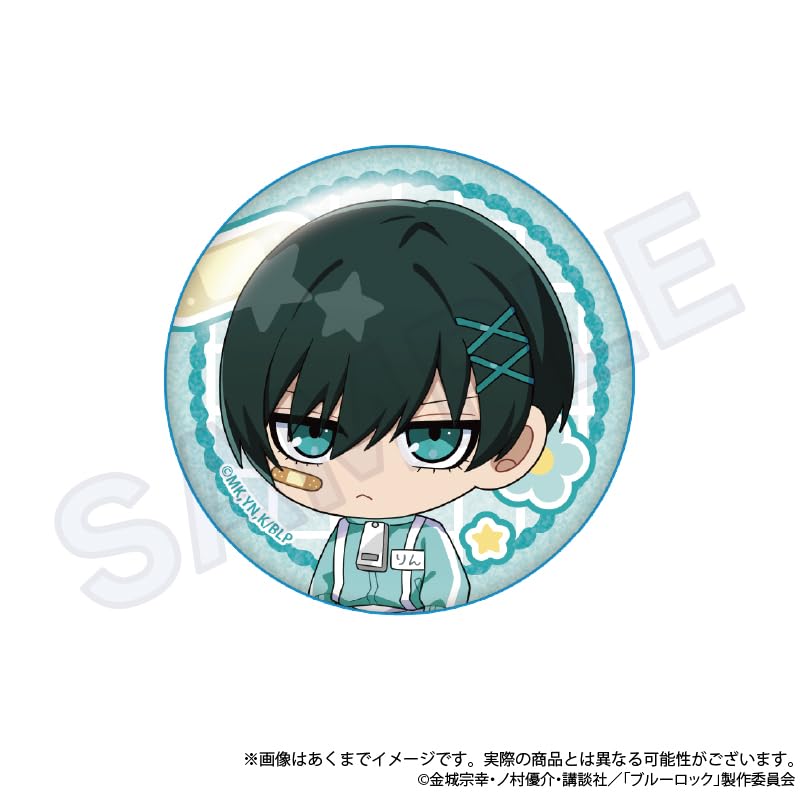 Blue Lock Trading Hologram Badges Jersey Apron Ver. 9-Piece Box