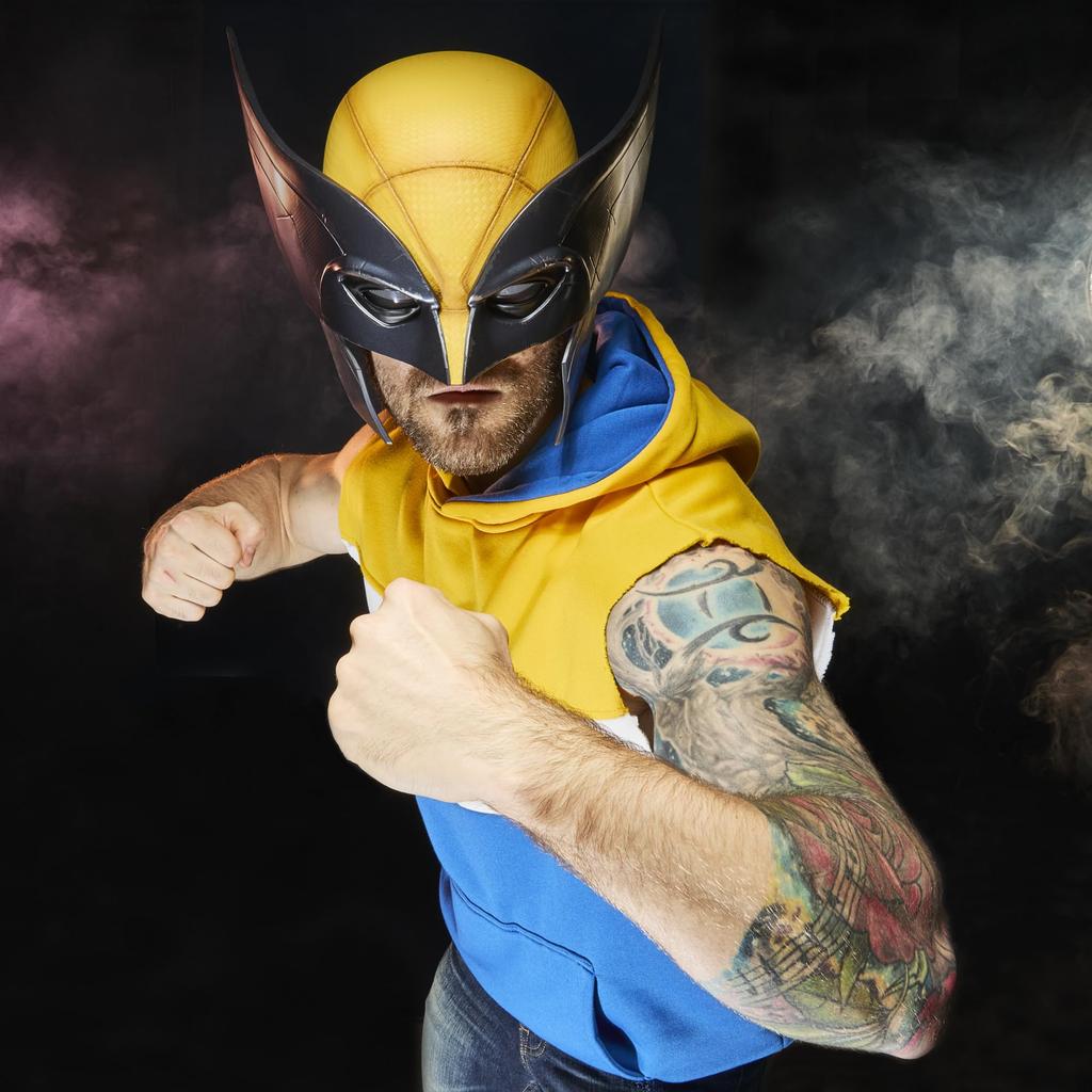 Hasbro Marvel Legends Series Wolverine Premium Roleplay Mask, Movie Gear, Adult Collectible Item G0646 (Authentic)