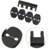 4PCS Plastic Car Door Lock Buckle Cover Protective Cover for VW Golf 6 7 Passat B8 Jetta A6 Tiguan Beetle Scirocco Polo Bora