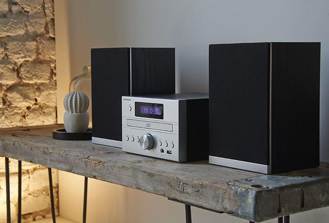 Micro sistem THOMSON MIC 122BT CD-Audio CD-R/RW USB BLUETOOTH, Thomson