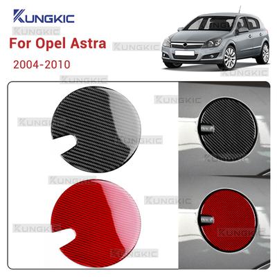 Real Soft Carbon Fiber For Vauxhall Opel Astra H MK5 2004 2005 2006 2007 2008 2009 2010 Car Fuel Tank Cap Trim Sticker