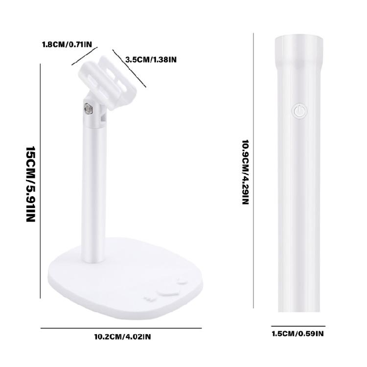 Travel Friendly UV Nail Light Gel Curing Lamp Rechargeable 45/60s Mode Manicure Handheld Nail Dryer