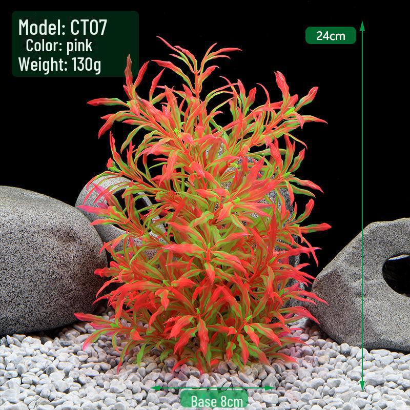 Ct Plant Series Plastic Aquarium Decoration Simulation Water Plant