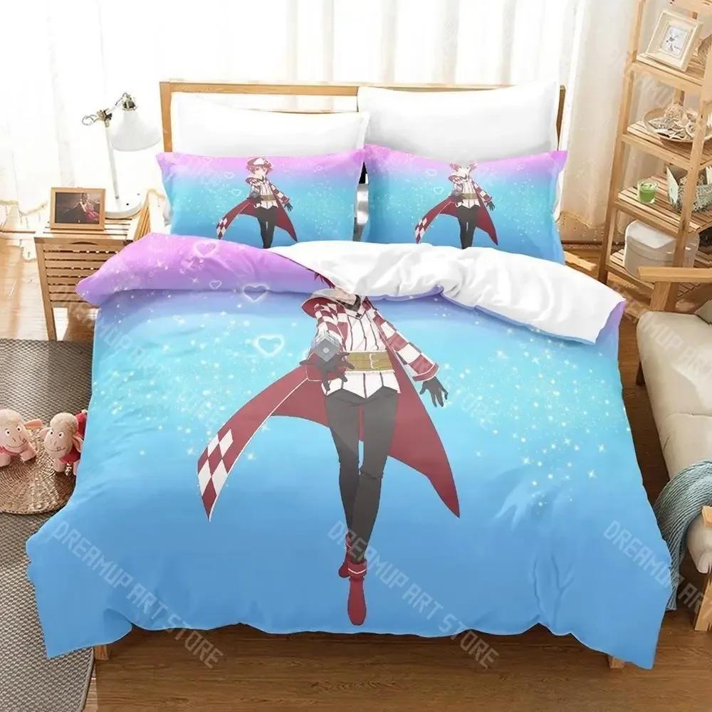 3D Print BOFURI I Don’t Want to Get Hurt, so I’ll Max Out My Defense Anime Bedding Set Single Twin Full Queen King Size Bed Set