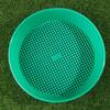 Plastic Soil Sieve Filter Mesh Round Soil Dirt Sifter For Soil Stone Sifting Filtration Home Garden Flower Plant Nursery Tools