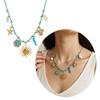 Handcrafted Knot Design Starfish Necklace Comfortable Rope Chain Jewelry Accessory For Casual Outfit Enhancer