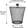 In-Ground Worm Composting Bin With Lid, Metal Mesh Buried Vermicompost Basket For Garden Vegetable Beds