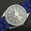 JAPAN VINTAGE REFURBISHED SEIKO 5 AUTOMATIC 6309A MENS BLUE DIAL WATCH a441688-1