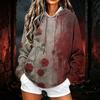 Women's Fashion Hooded Long Sleeve Sweatshirt for Casual Wear