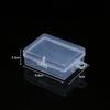 Storage Box With Cover Thick Space Saving Jewelry Medicine Pill Holder Container