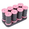Kit 8pcs Rulli Riscaldanti per Capelli 35mm Riscaldamento Rapido Ricci di Lunga Durata Rulli Caldi Elettrici per lo Styling dei Capelli