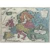 300-Piece Jigsaw Puzzle for Adults: A4 Size (29.7cm x 21cm) - Train Your Brain and Improve Your Concentration (Map/European Design)