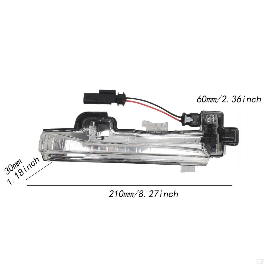 Car Rearview Mirror Turn Signal Light Indicator Blinker Lamp 31402416 Portable Practical Right Side