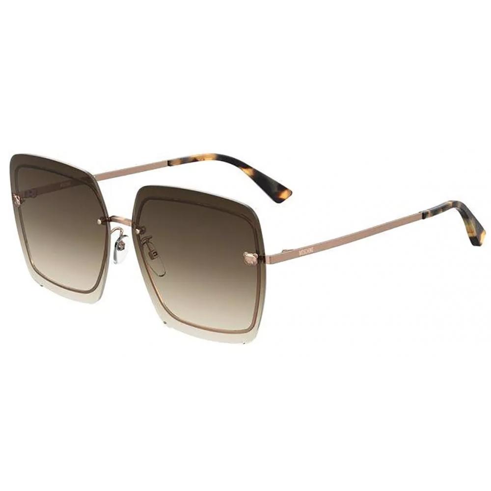 

MoSchino MoS085 G S aSian Fit 09q Ha Women SunGlaSSeS Gold/64-14-145