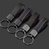Leather Car Emblem Key Fobs Keyring Keychain Decoration For Bmw M Performance G30 G32 Auto Interior Modification Car Accessories cysh69