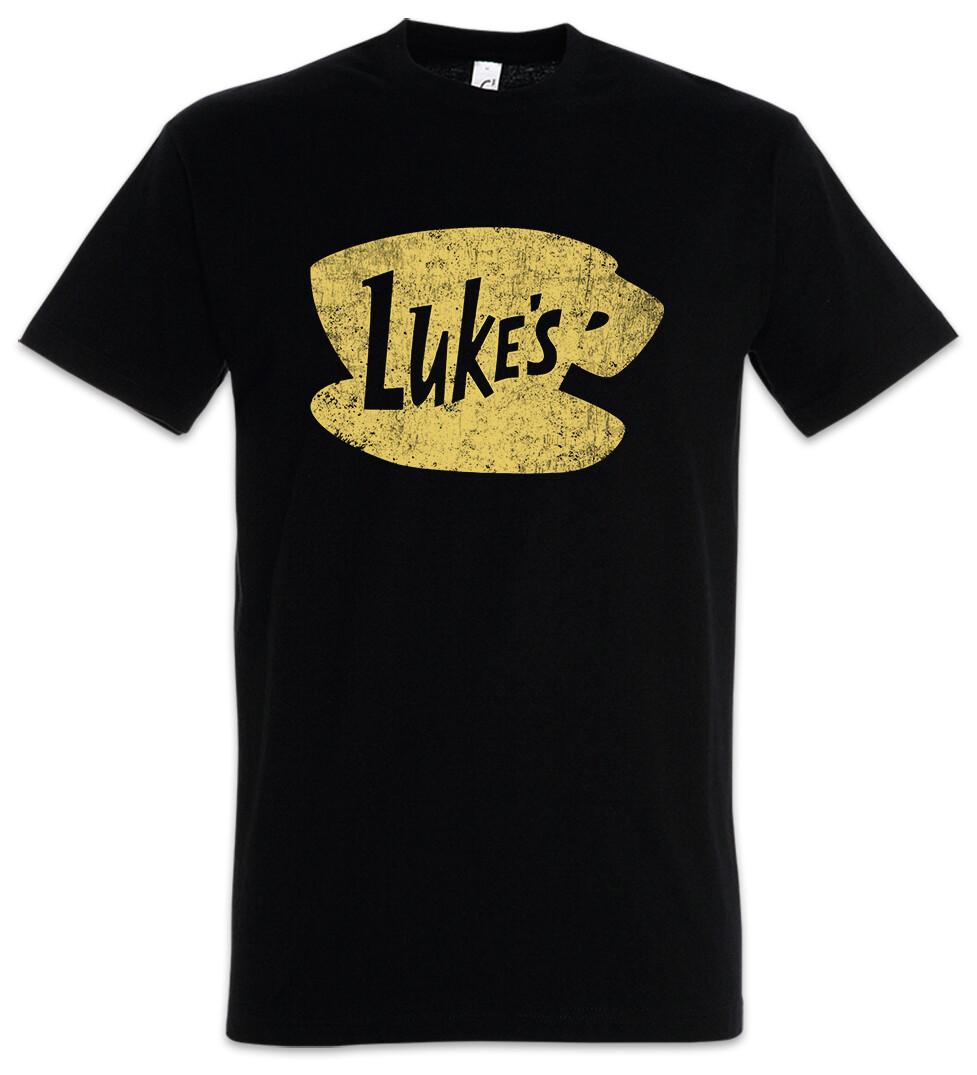 

Luke s Men s T-Shirt Mens Womens Tees Top Gilmore Luke Danes Diner Restaurant Cafe Sign Girls 2XL
