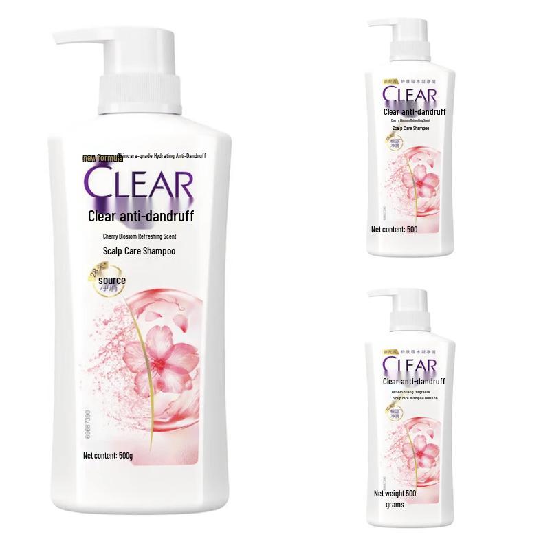 CLEAR Anti-Dandruff Smooth Shampoo, Sakura Blossom Scent