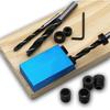 Precision Oblique Hole Locator Adjustable Angle Drill Guide Woodworking Jig  Wood Hand Tools