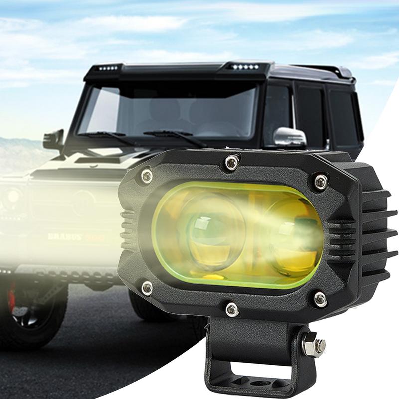 Fog Lights For Motorcycle Adjustable Waterproof LED Auxiliary Lights High-Intensity Motorcycle Auxiliary Lights For Night Riding