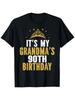 ItS My GrandmaS Th Birthday Years Old Women TShirt Comfort Fit UnisexS Tee Crew Neck Ultra Soft Breathable Moisture