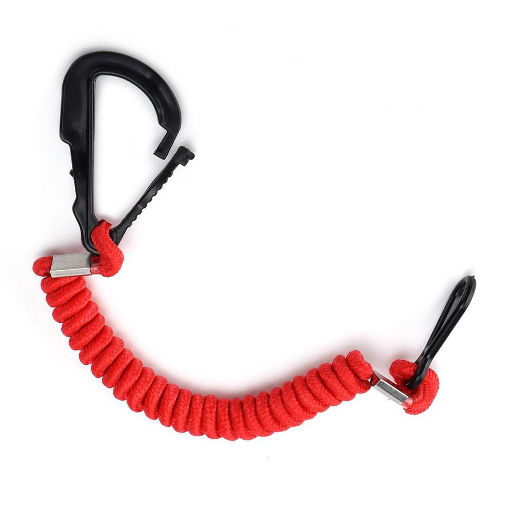 Red Safety Lanyard 15920A54 Security Tool for Mercruiser Emergency Marine Application