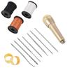 Professional Leather Sewing Awl Set Handmade Leather Sewing Tools  for Shoes and Leather Repairs