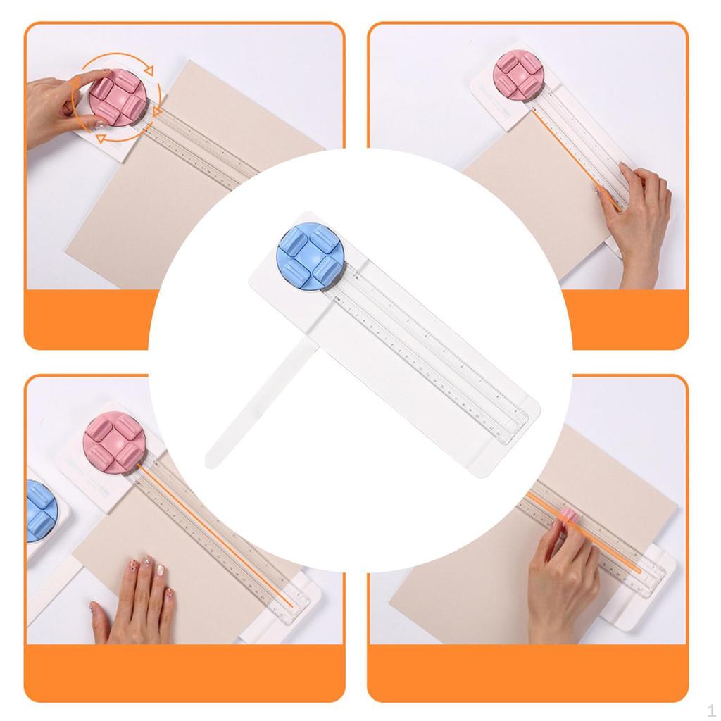 Cortador de papel aparador trabalho manual faça você mesmo ferramenta portátil para scrapbooking corte para cartolina