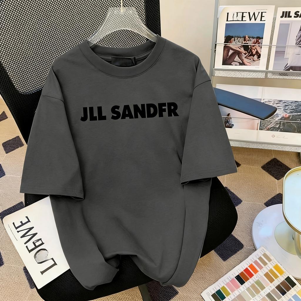 2026 Summer New Printed Cotton Short Sleeve Tshirt Loose Round Neck Breathable Casual Fashion Hip Hop Street Mens Clothing