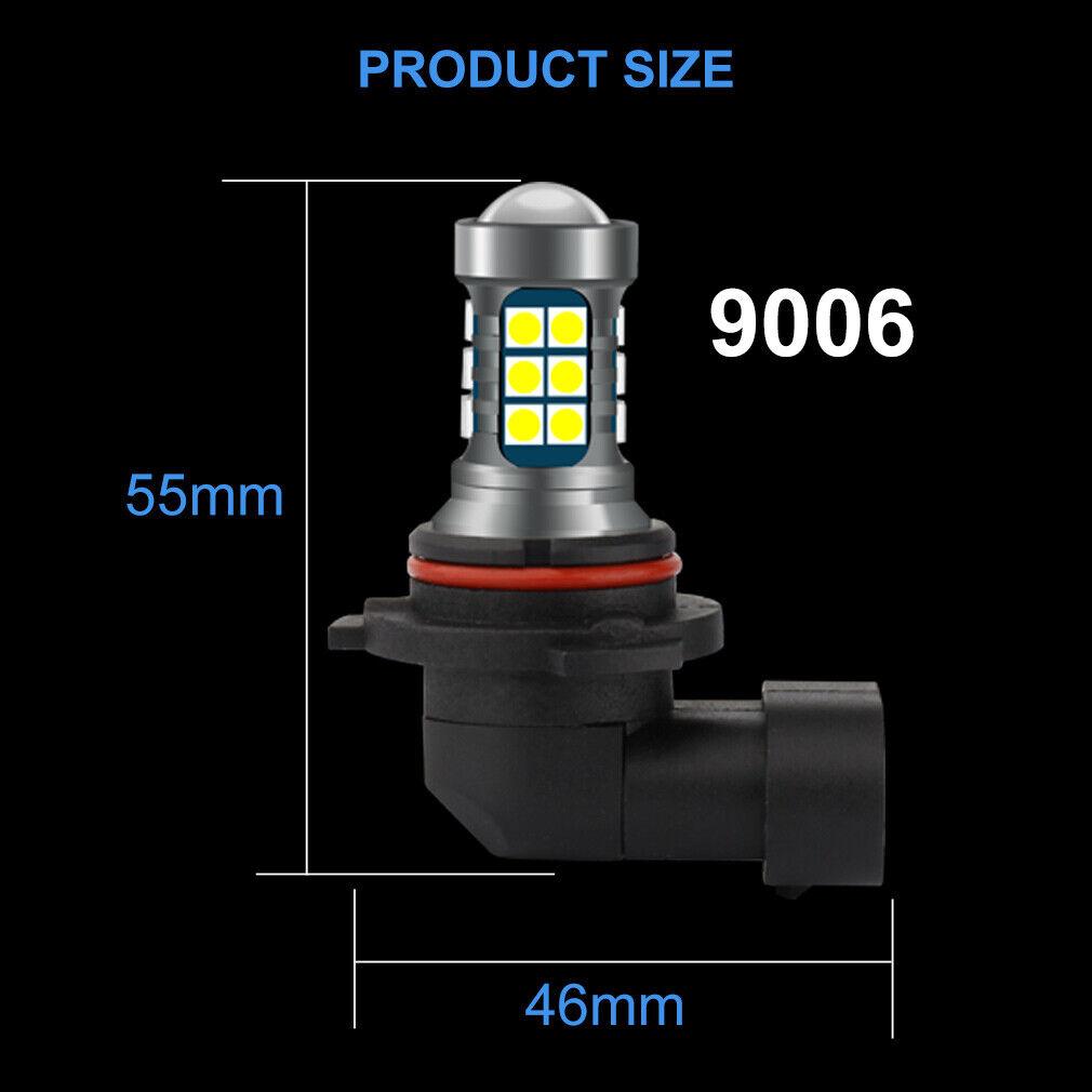 

2 шт. H7 H8 H11 светодиодные лампы 9005 HB3 9006 HB4 светодиодные линзы проектора лампы 27SMD 3030 автомобильные противотуманные фары дневные ходовые огни авто ДХО 12 В 6000 К белые 9006 HB4