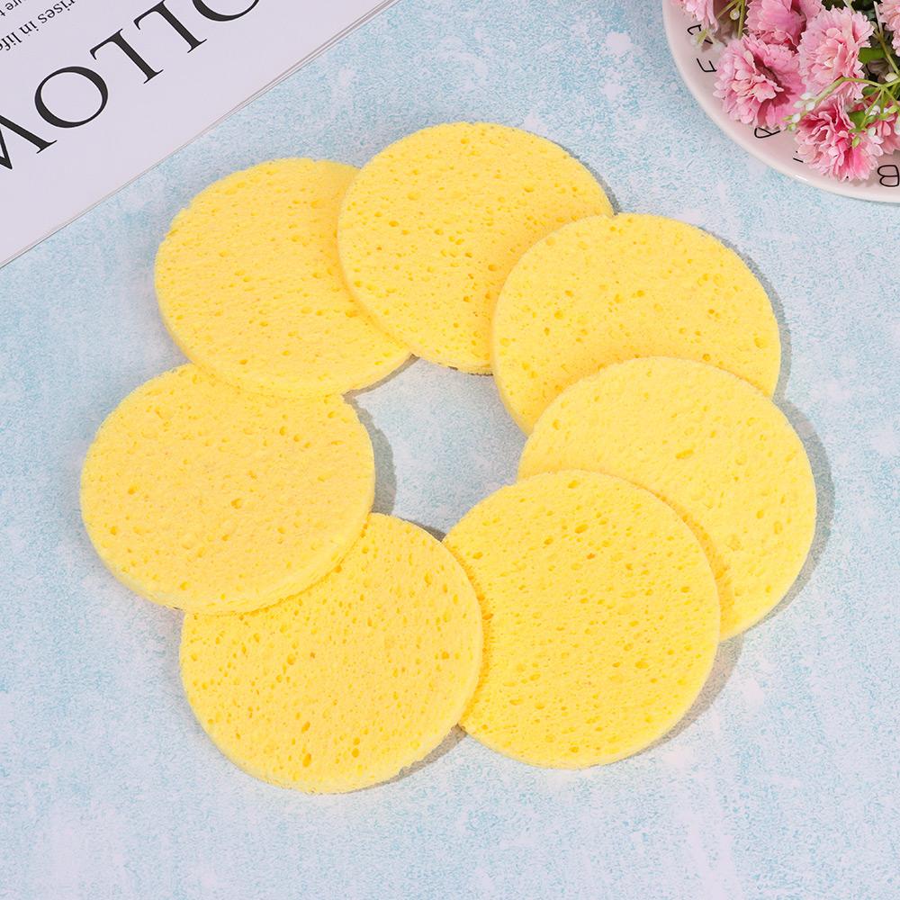 Soft Exfoliator Cleanup Cleansing Sponge Face Wash Pad Body Facial Cleaner Compress Puff