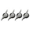 4 Pcs Scroll Wheel Wheels For Cabinet Doors Track Sliding Pulley Roller Shower Door Roller Bearing Wheel Runners Replacement