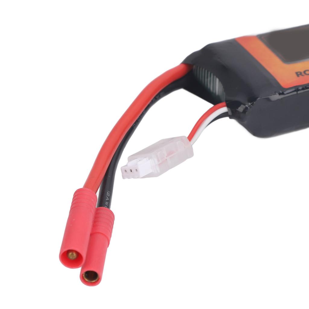 Akumulator LiPo 7,6V 5000mAh RC Przenośny Akumulator Litowy do Samochodu RC ze Wtyczką Banana 4.0 dla 1/8 1/10 1/12 1/16 Łodzi RC Ciężarówek