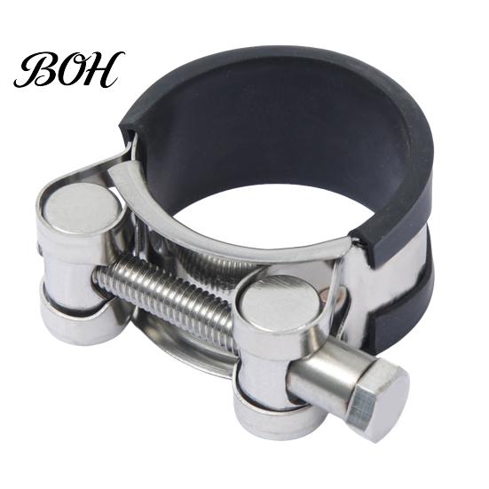 Plumbing Hose Clamp Stainless Steel Clamp, Adjustable Heavy Duty Clip, Leakproof Rust-proof Metal for Automotive, Plumbing, Garden Connection Clip