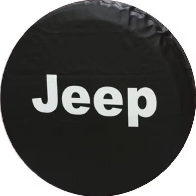 Ysmd8 Suitable for Jeep Wrangler and Cherokee Trailer Hitch Cover PVC Leather Off-Road SUV Tire Protector Car Interior Storage