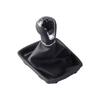 5/6 Speed For Seat Leon Lll MK3 2012-2017 Car Gear Head Black Wire Dust Cover Shift Handball Gear Handle Interior Accessories