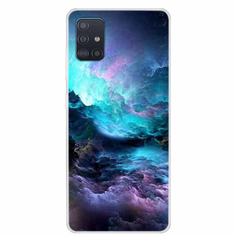 For Coque Samsung Galaxy A71 A51 M31 Case M31S Soft Silicone Back Case for Samsung A71 M31S Cover A 51 Shockproof Case M31 Cover