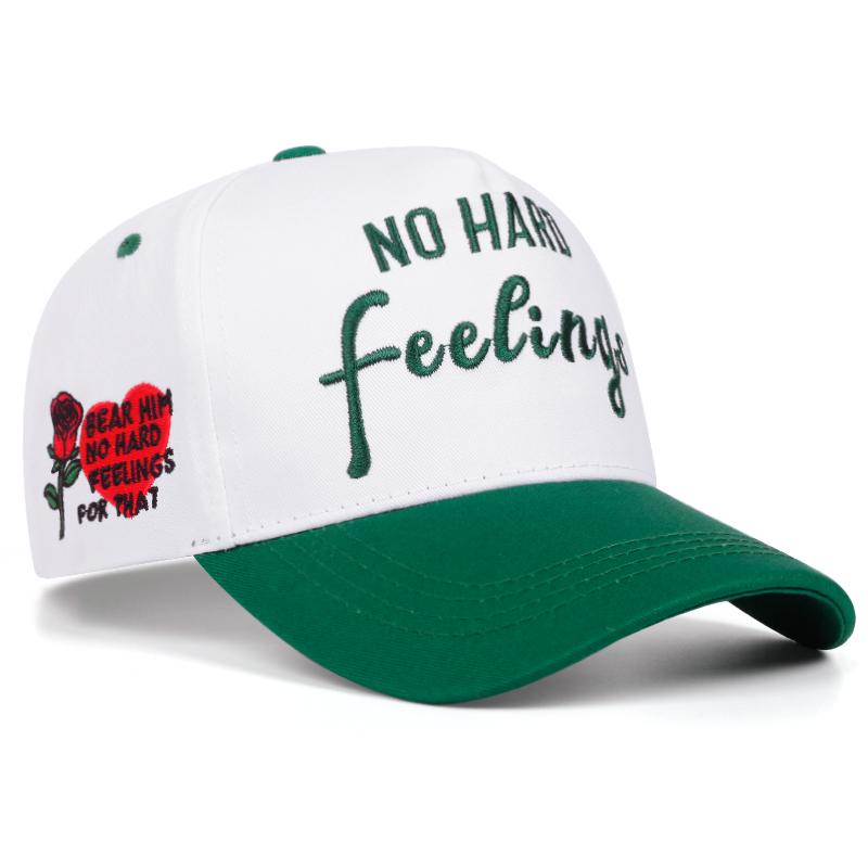 

NO HARD rose three-dimensional embroidery baseball cap, men s and women s outdoor sports event casual baseball cap Adjustable белый