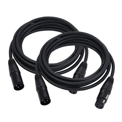 כבל אות DMX512 כבל Canon/כבל מיקרופון/כבל מיקרופון כבל XLR שחור