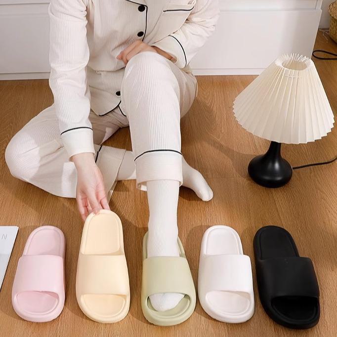 Thick-Soled Non-Slip EVA Bathroom Slippers
