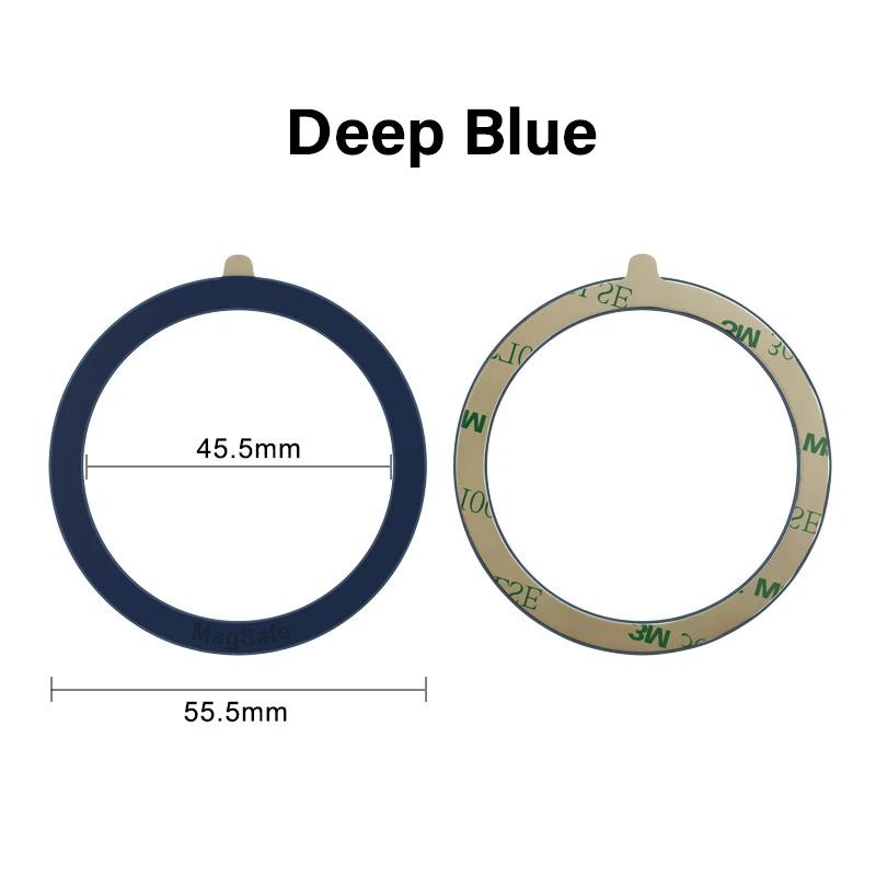 Universal Magnetic Mobile Phone Ring for Magsafe Accessories Metal Sticker Wireless Charger Iron Plate Sheet for iPhone 12 13 14